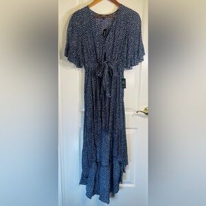 Express asymmetrical Maxi Dress